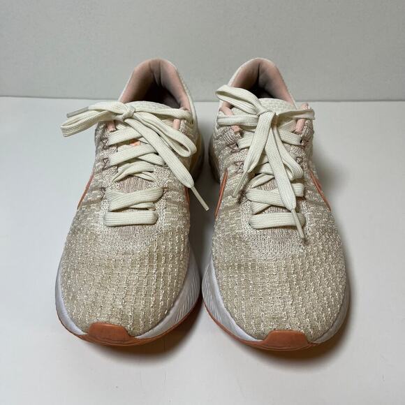 Nike Women's React Infinity Run Flyknit 3 Pink Madder Root Size 7 Run DD3024-102 - Picture 9 of 12